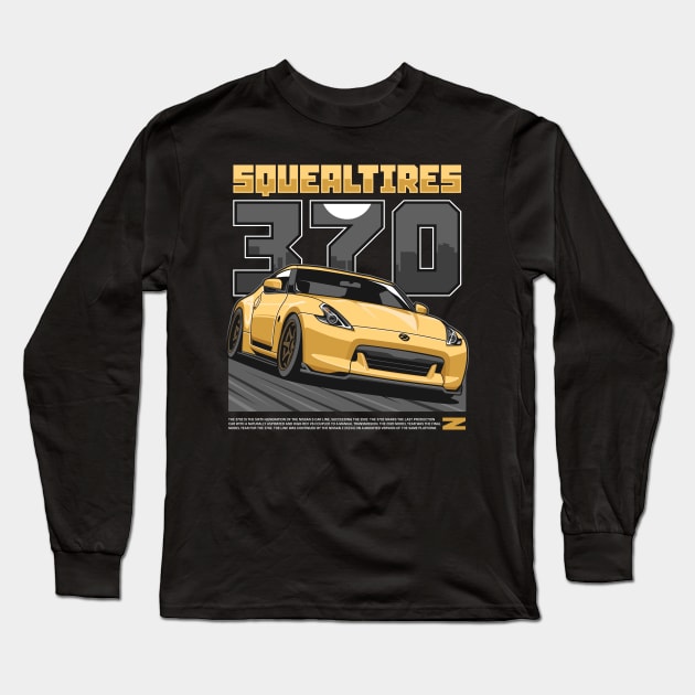 Nissan 370z Long Sleeve T-Shirt by squealtires